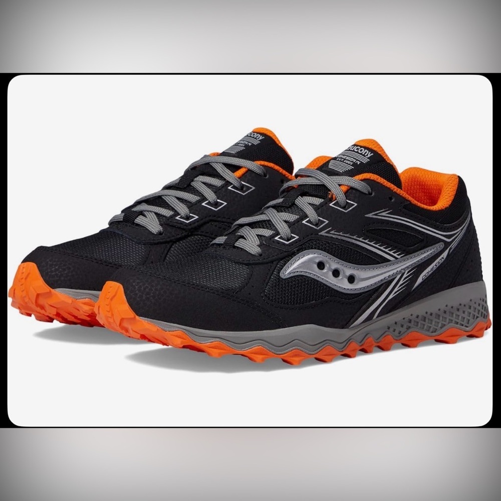 Saucony kids cohesion TR14 LTT Trail Running Shoe